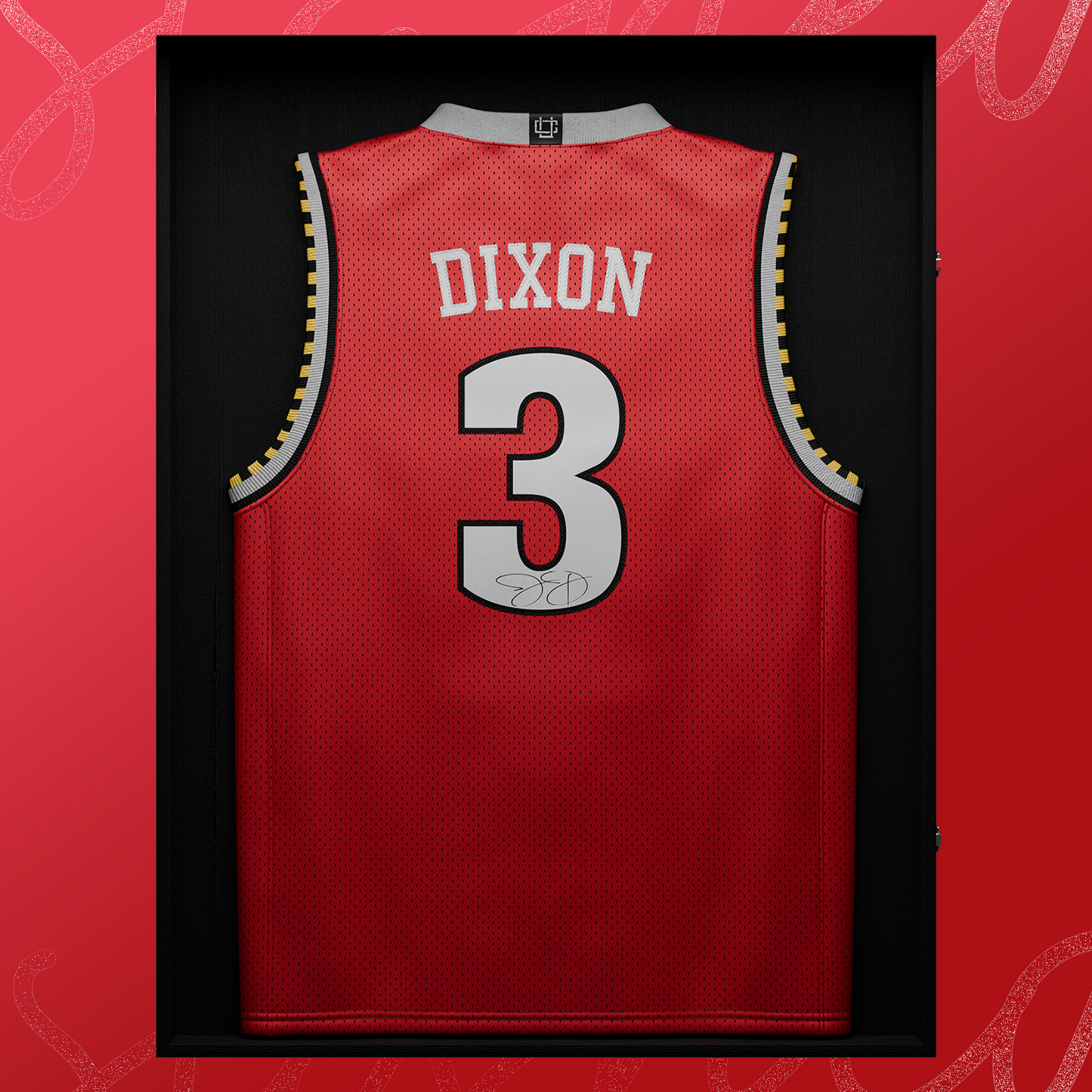 Juan Dixon Autographed Maryland Jersey